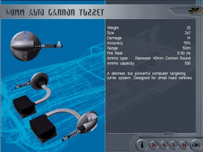 40mm Auto Cannon Turret