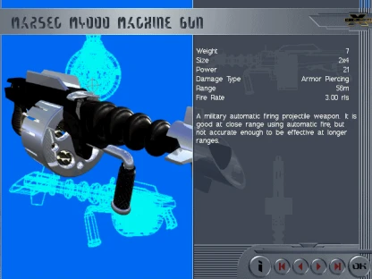 Marsec M4000 Machine Gun